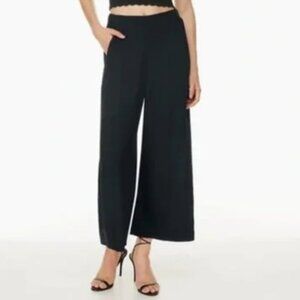 Wilfred Aritzia Black Fuan Wide Leg Pant